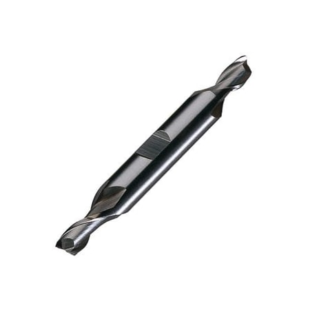 Champion Cutting Tool 9/32in x 3/8in - 602 High Speed End Mill - Double End, Center Cutting, 2 Flute, RH Helix, HSS CHA 602-9/32X3/8